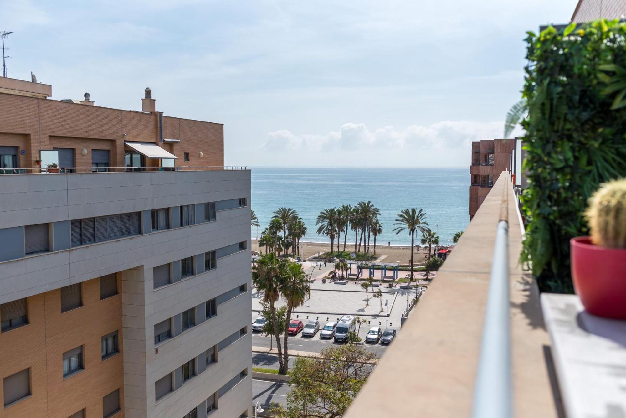 Leilighet Atico Con Terraza Y Vistas, Parking Gratuito Málaga